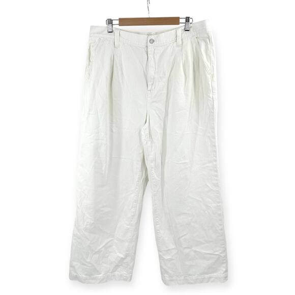 Madewell The Harlow Wide-Leg Jean Airy Denim Edition in white Size 33 - Picture 2 of 10